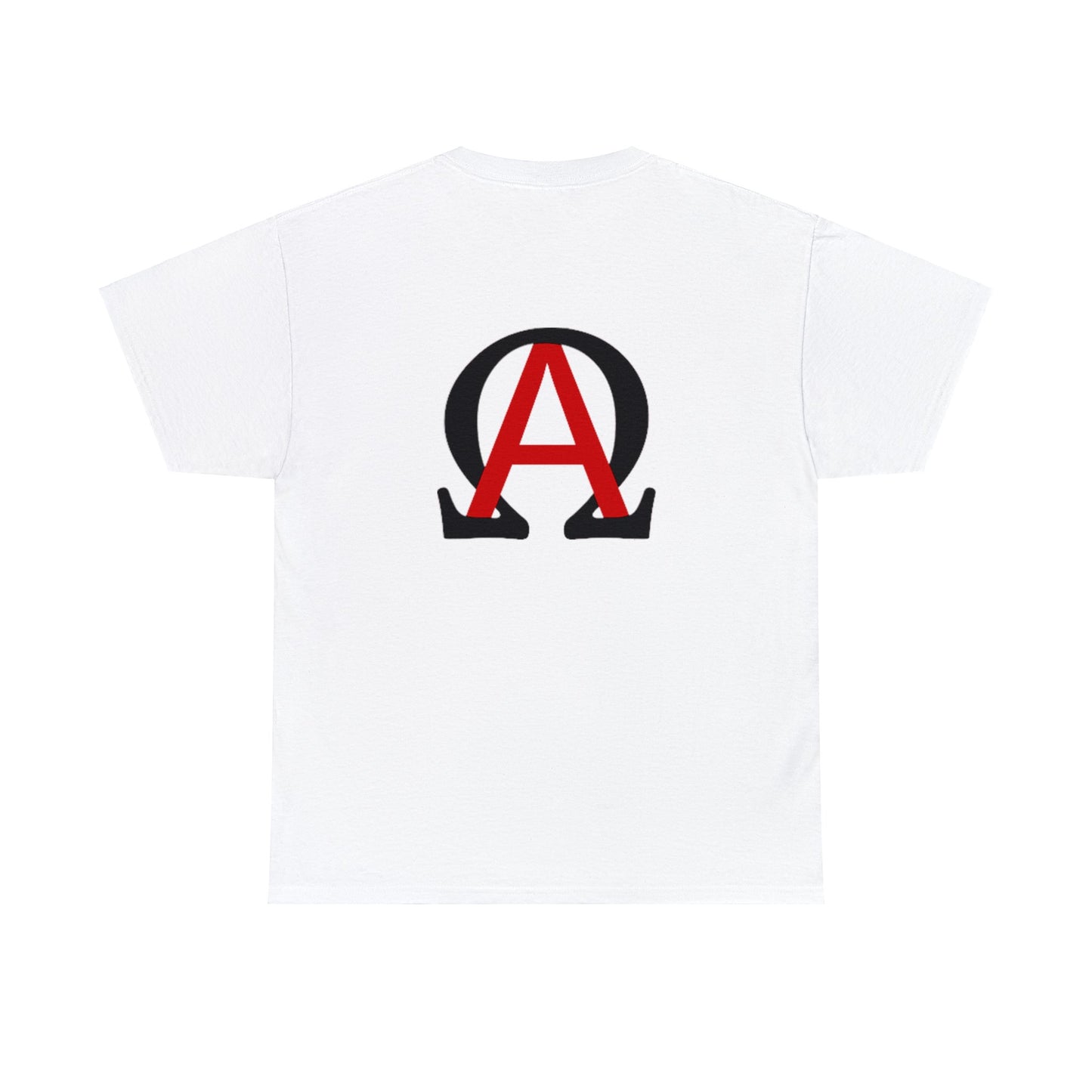 Jesus is Lord ( Alpha and the Omega graphic design ) Heavy Cotton Tee