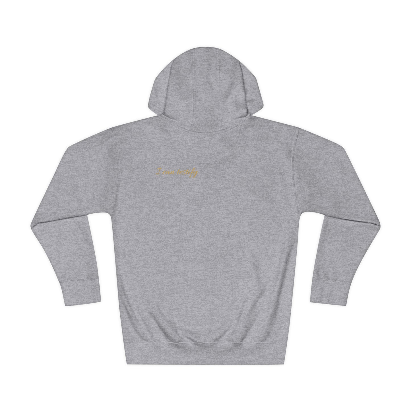 Jesus is Lord ( I can testify ) Fleece Hoodie