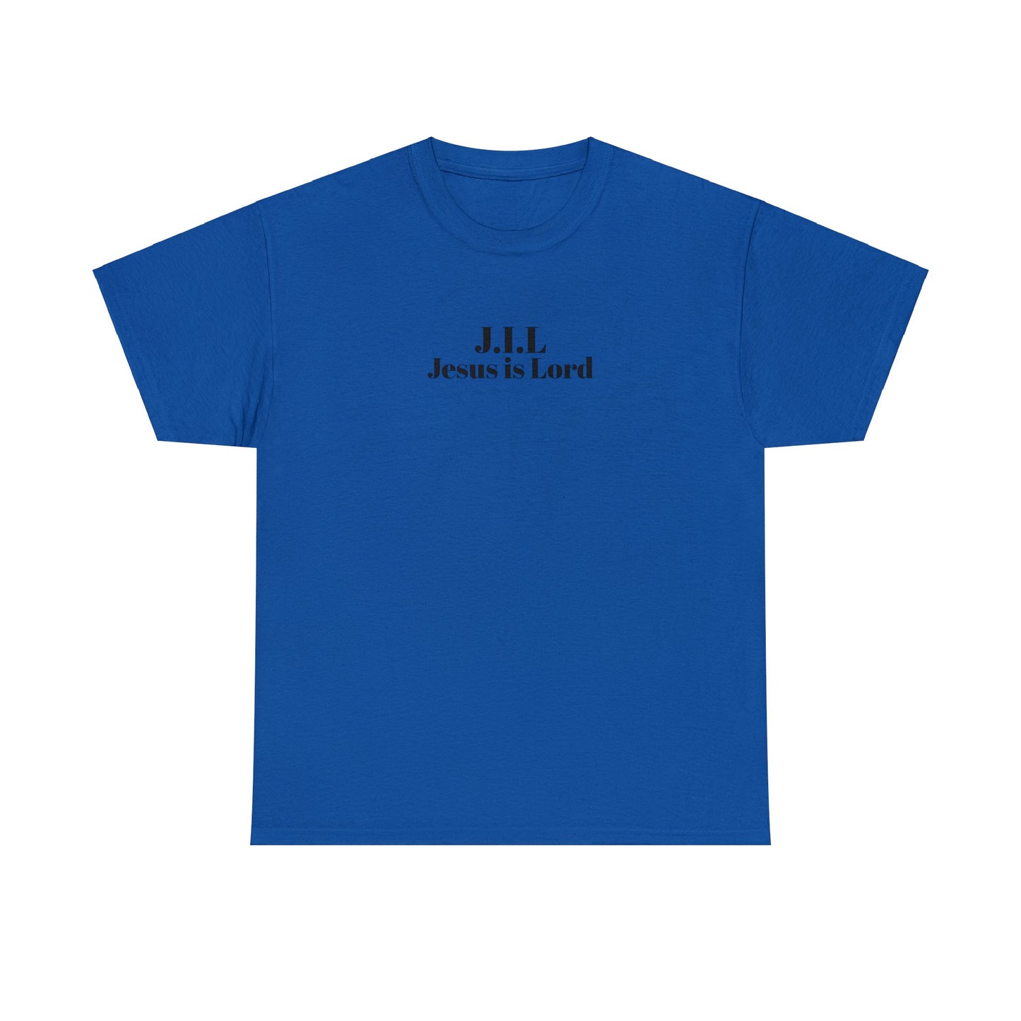 Jesus is Lord ( Alpha and the Omega graphic design ) Heavy Cotton Tee