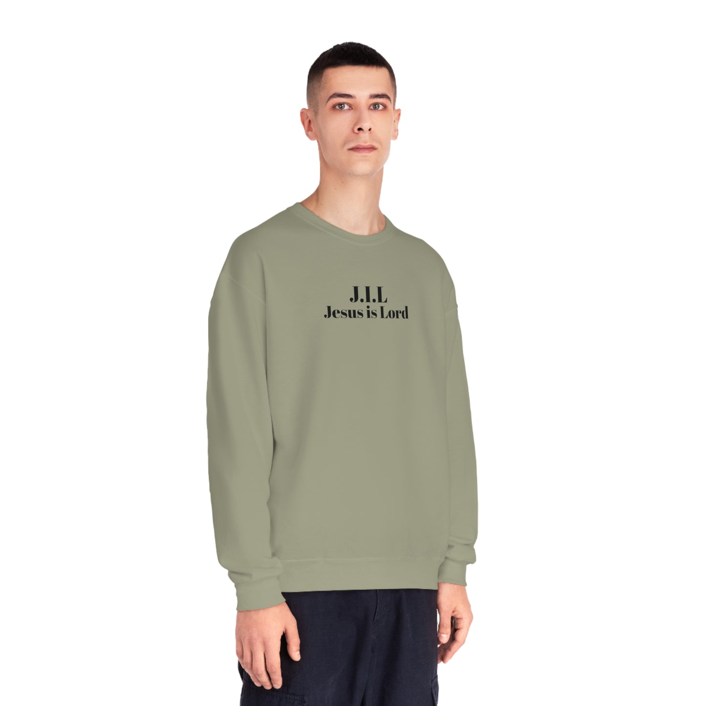 Jesus I sLord ( Alpha and Omega ) Crewneck Sweatshirt