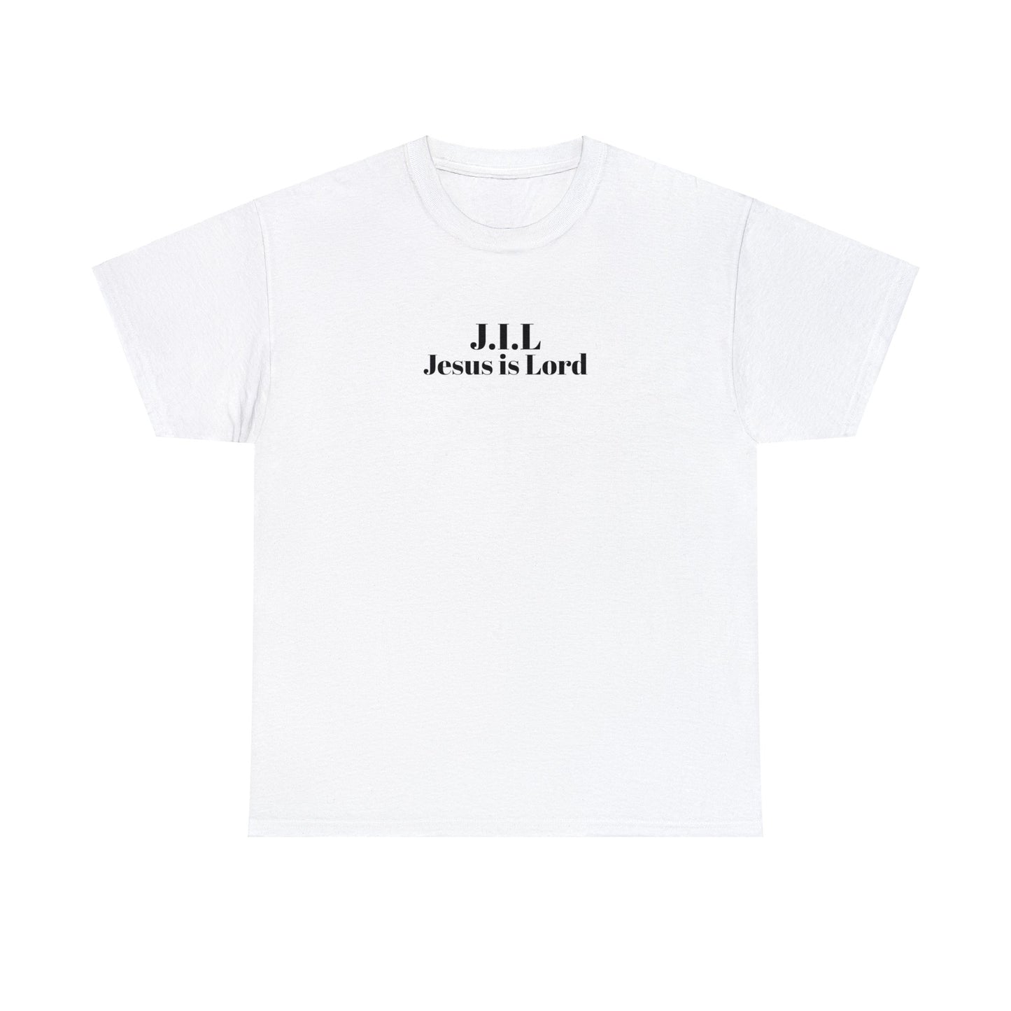 Jesus is Lord ( Alpha and the Omega graphic design ) Heavy Cotton Tee