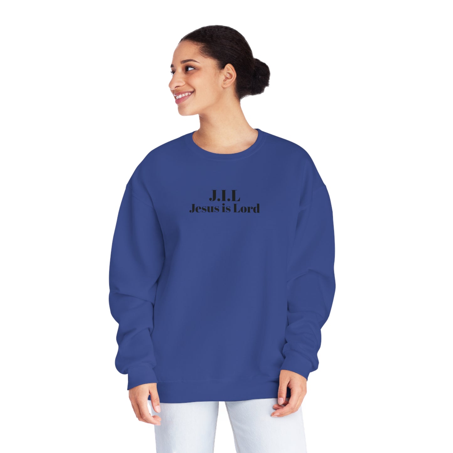 Jesus I sLord ( Alpha and Omega ) Crewneck Sweatshirt