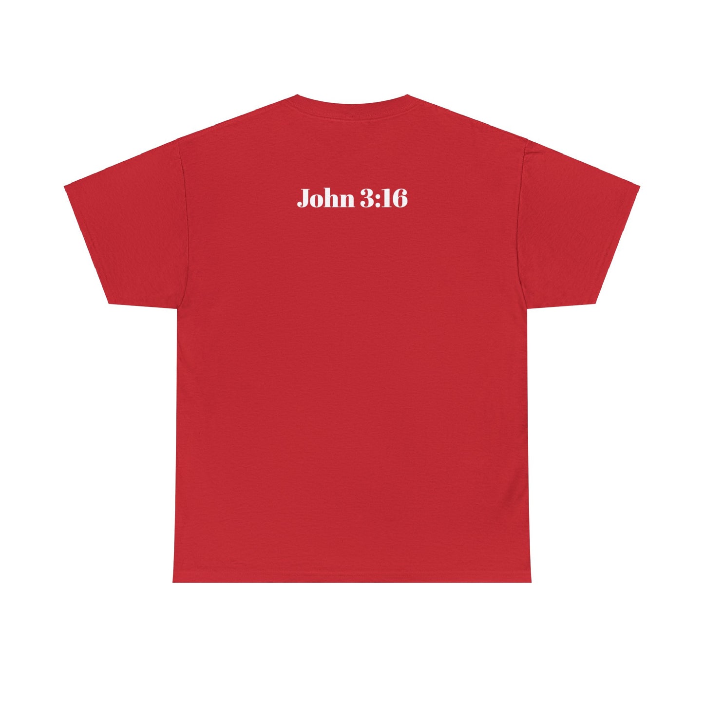 Jesus is Lord ( John 3:16 )Heavy Cotton Tee