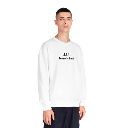 Jesus is Lord ( alpha omega )  Crewneck Sweatshirt