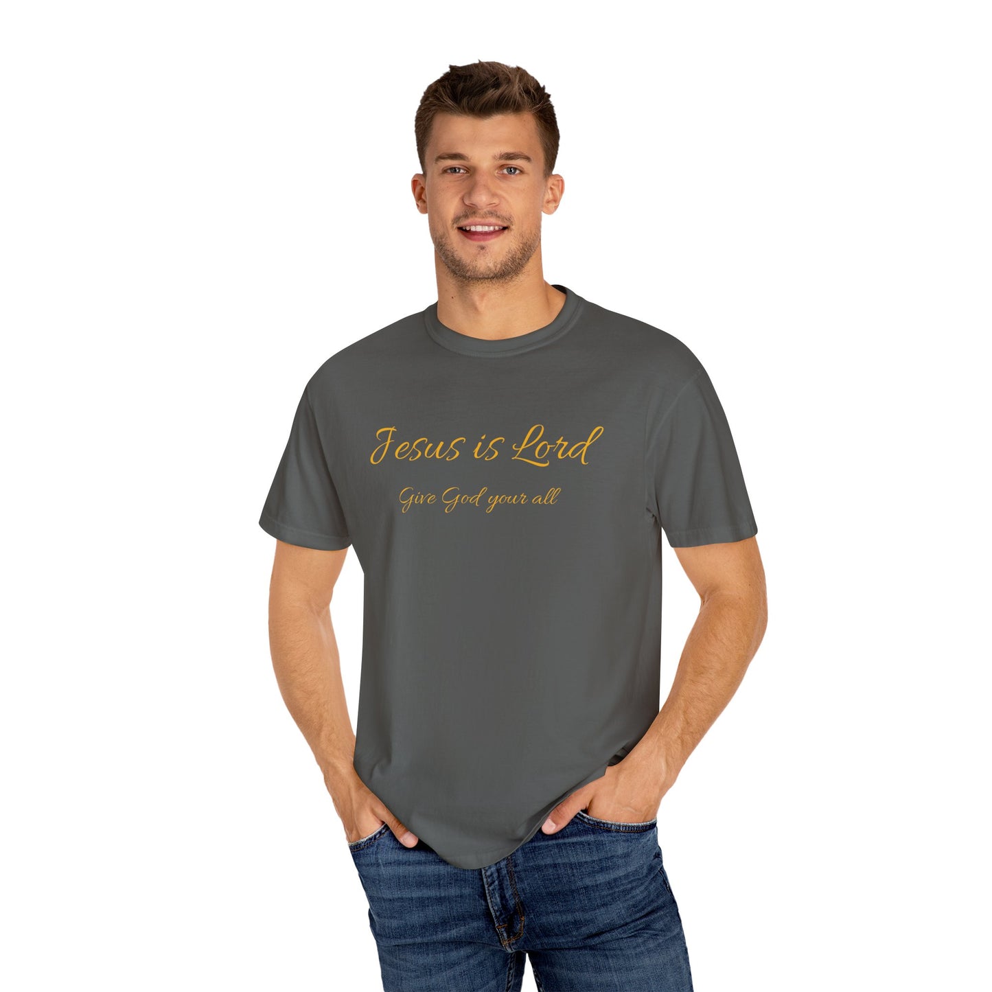 Jesus is Lord Garment-Dyed T-shirt