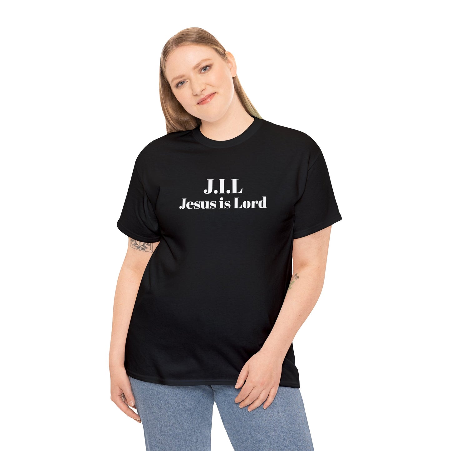 Jesus is Lord ( John 3:16 )Heavy Cotton Tee