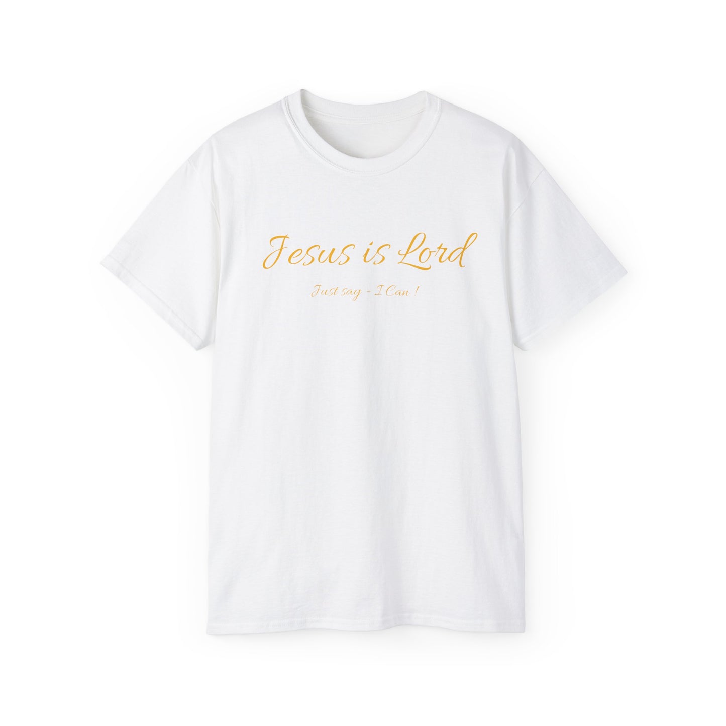 Cotton Jesus is Lord T-Shirt