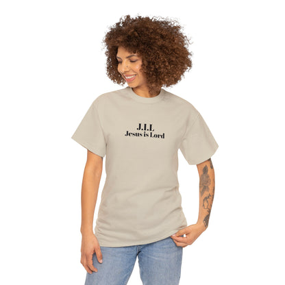 Jesus is Lord ( Alpha and Omega ) Heavy Cotton Tee