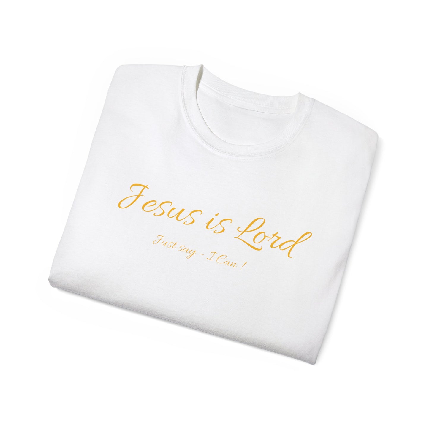 Cotton Jesus is Lord T-Shirt