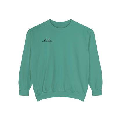 Jesus is Lord ( Jèsus est seigneur ) Garment-Dyed Sweatshirt