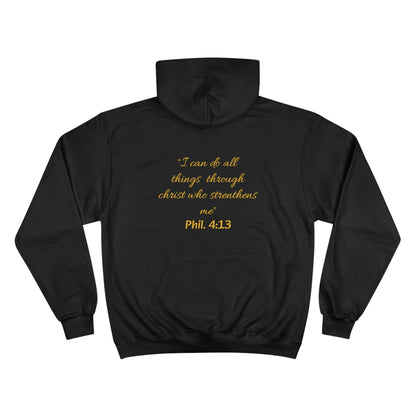 Jesus is Lord Champion Hoodie ( Philippians 4:13 )