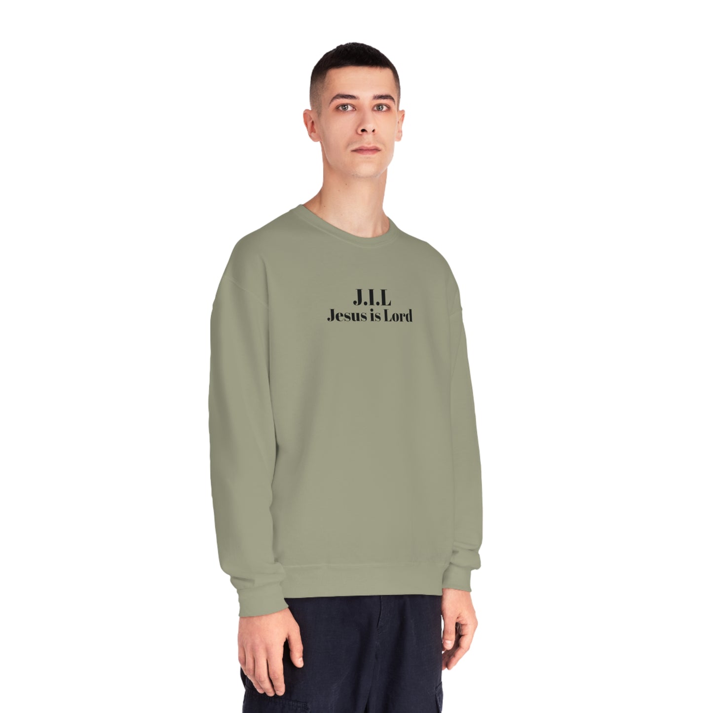 Jesus I sLord ( Alpha and Omega )  Crewneck Sweatshirt