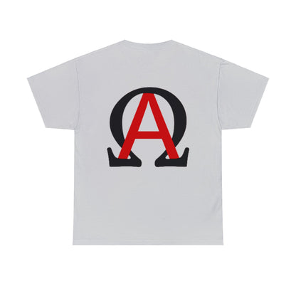 Jesus is Lord ( Alpha and Omega ) Heavy Cotton Tee