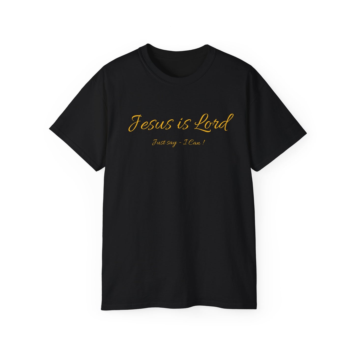 Cotton Jesus is Lord T-Shirt