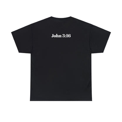 Jesus is Lord ( John 3:16 )Heavy Cotton Tee