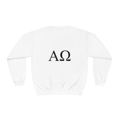 Jesus is Lord ( alpha omega )  Crewneck Sweatshirt