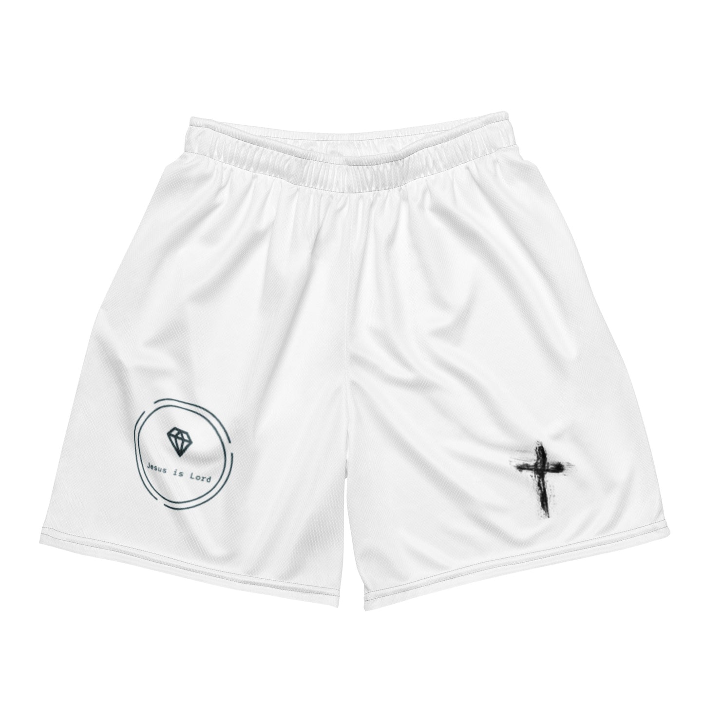 J.I.L logo mesh shorts