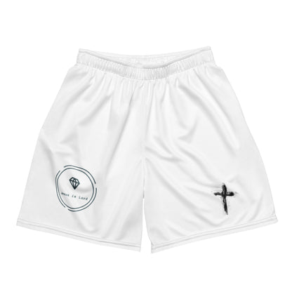 J.I.L logo mesh shorts