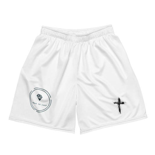 J.I.L logo mesh shorts