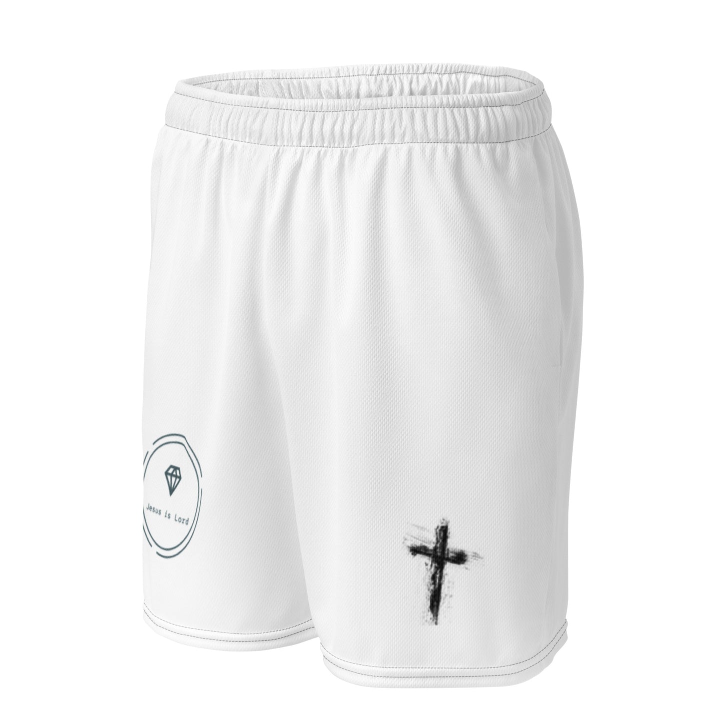 J.I.L logo mesh shorts