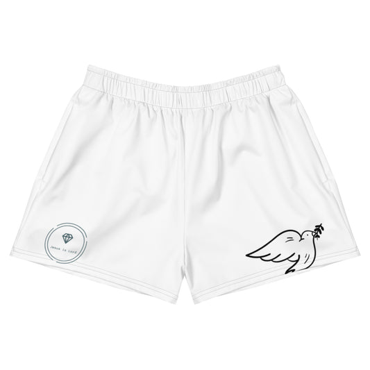 Jesus is Lord ( Dove ) Athletic shorts