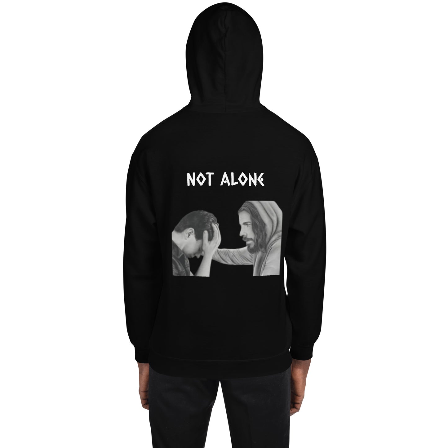 Jesus is Lord ( Not alone ) Hoodies