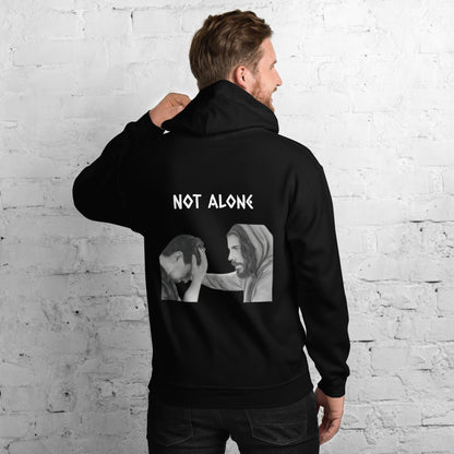 Jesus is Lord ( Not alone ) Hoodies