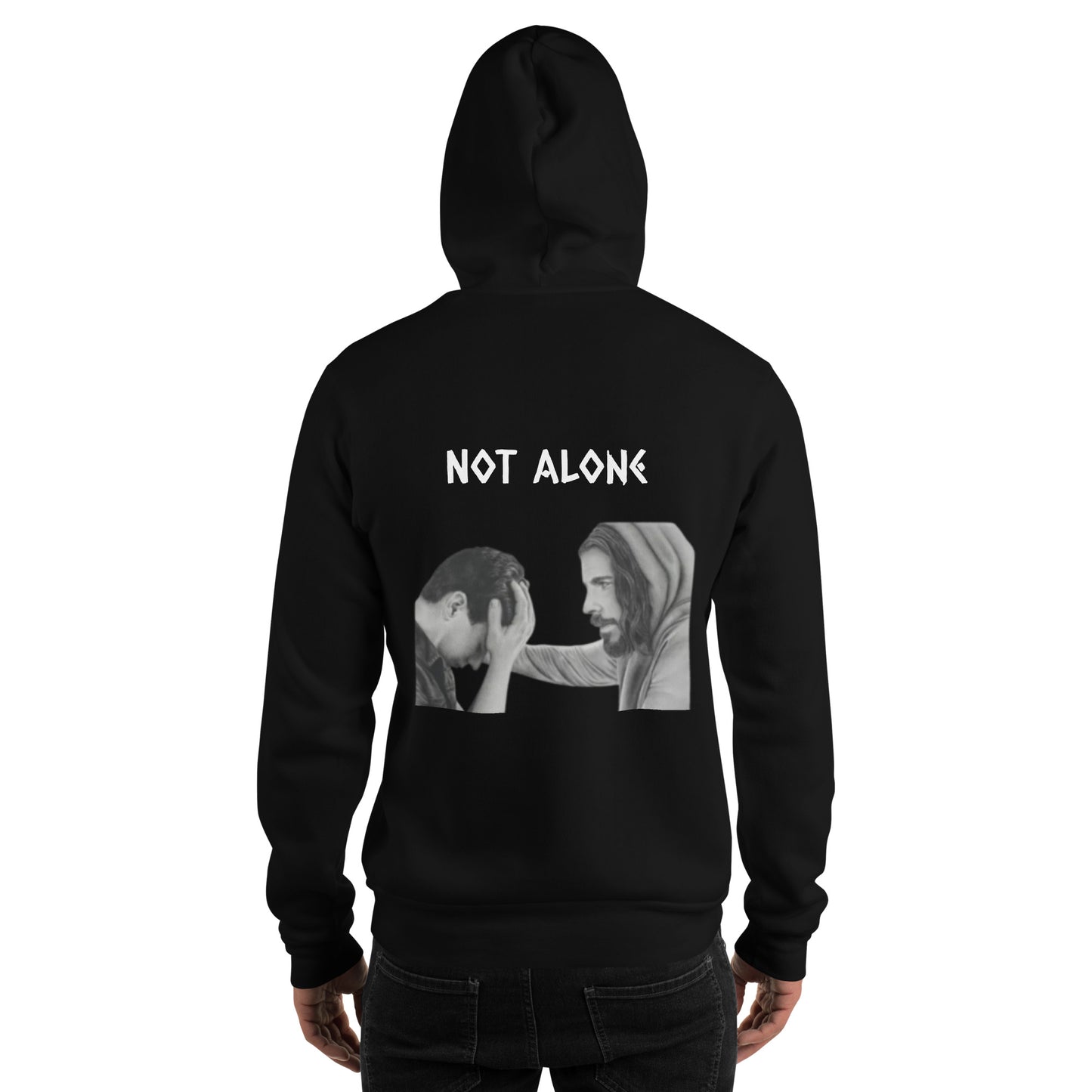 Jesus is Lord ( Not alone ) Hoodies