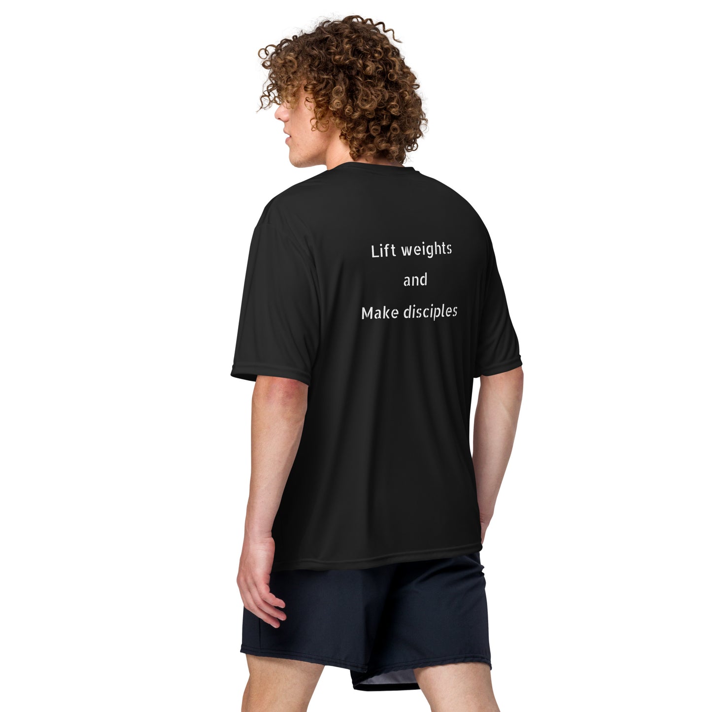 Jesus is lord ( Make disciples ) Athletic Shirt